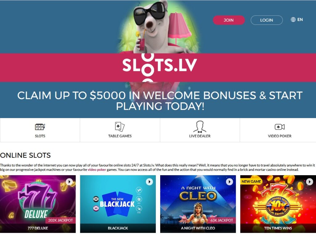 Slots LV Online Casino